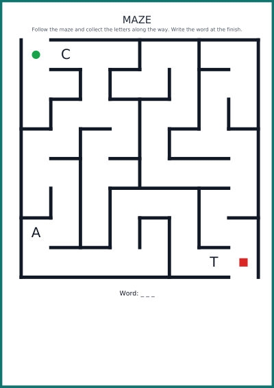 Превью Лабиринт: CAT (A1)
