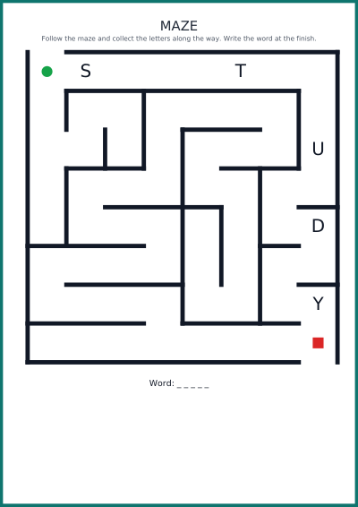 Превью Лабиринт: STUDY (B2)